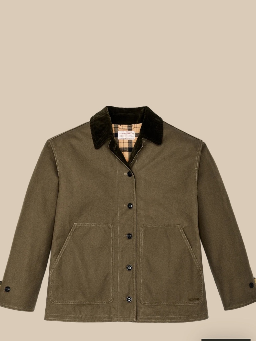 Filson Women's Dry Tin Barn Coat